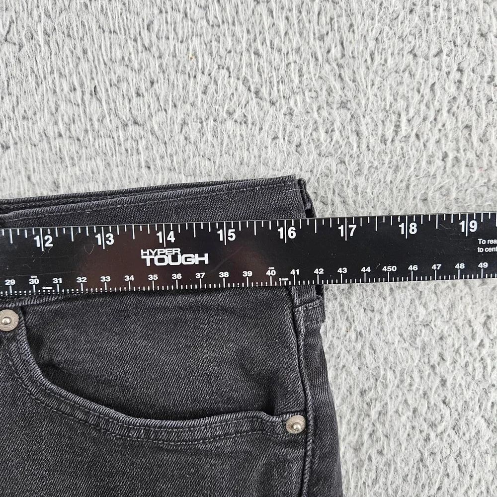 Levis Jeans Men 32x30 Black Denim Athletic Tapered Leg Relaxed Fit Stretch Denim